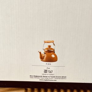 خرید کتری لعابی برند انگلیش هوم ENGLISH HOME