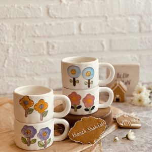 خرید ماگ طرح گل