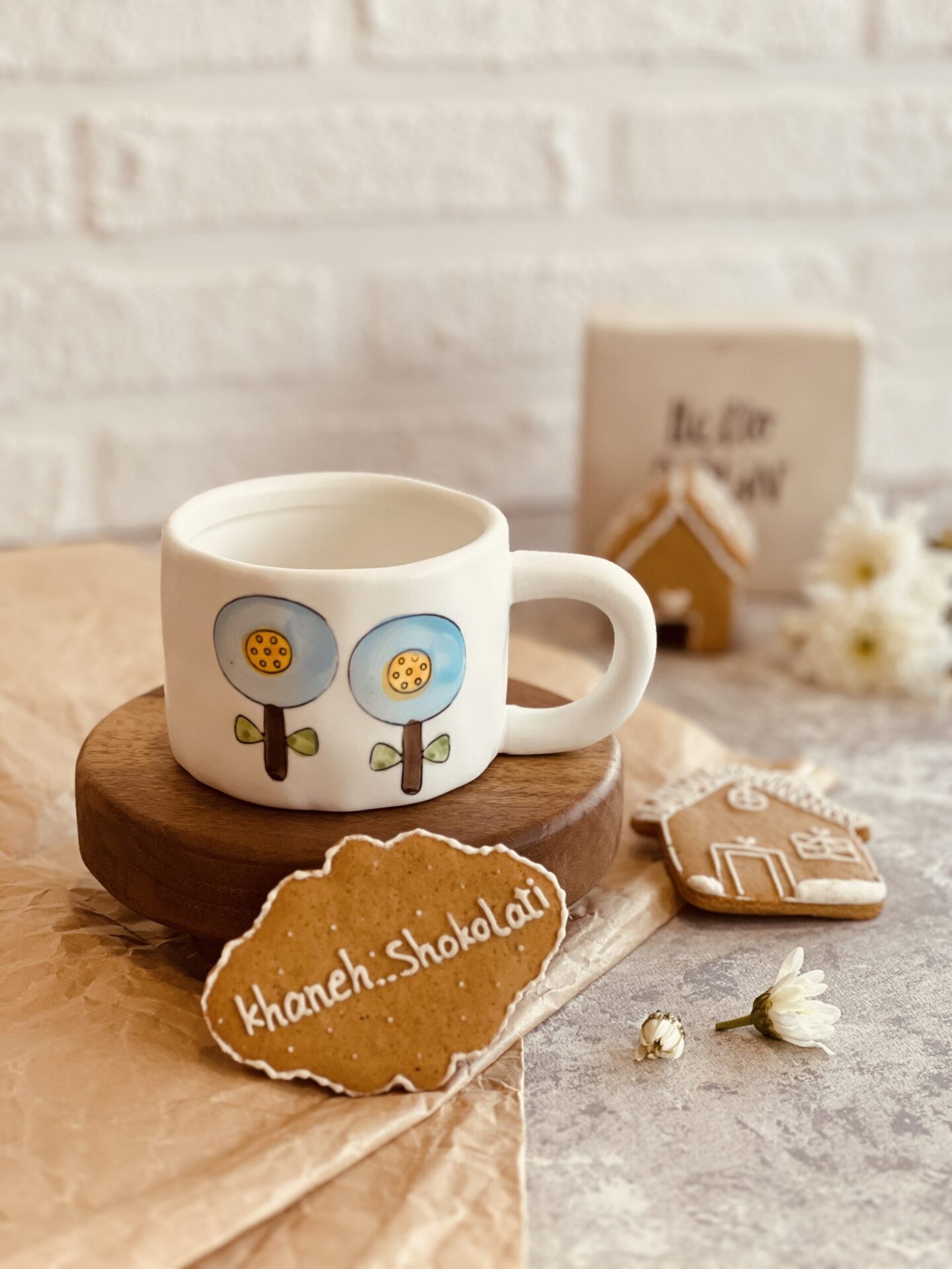 خرید ماگ طرح گل