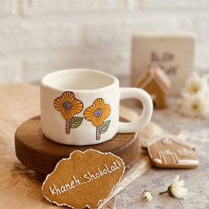 خرید ماگ طرح گل