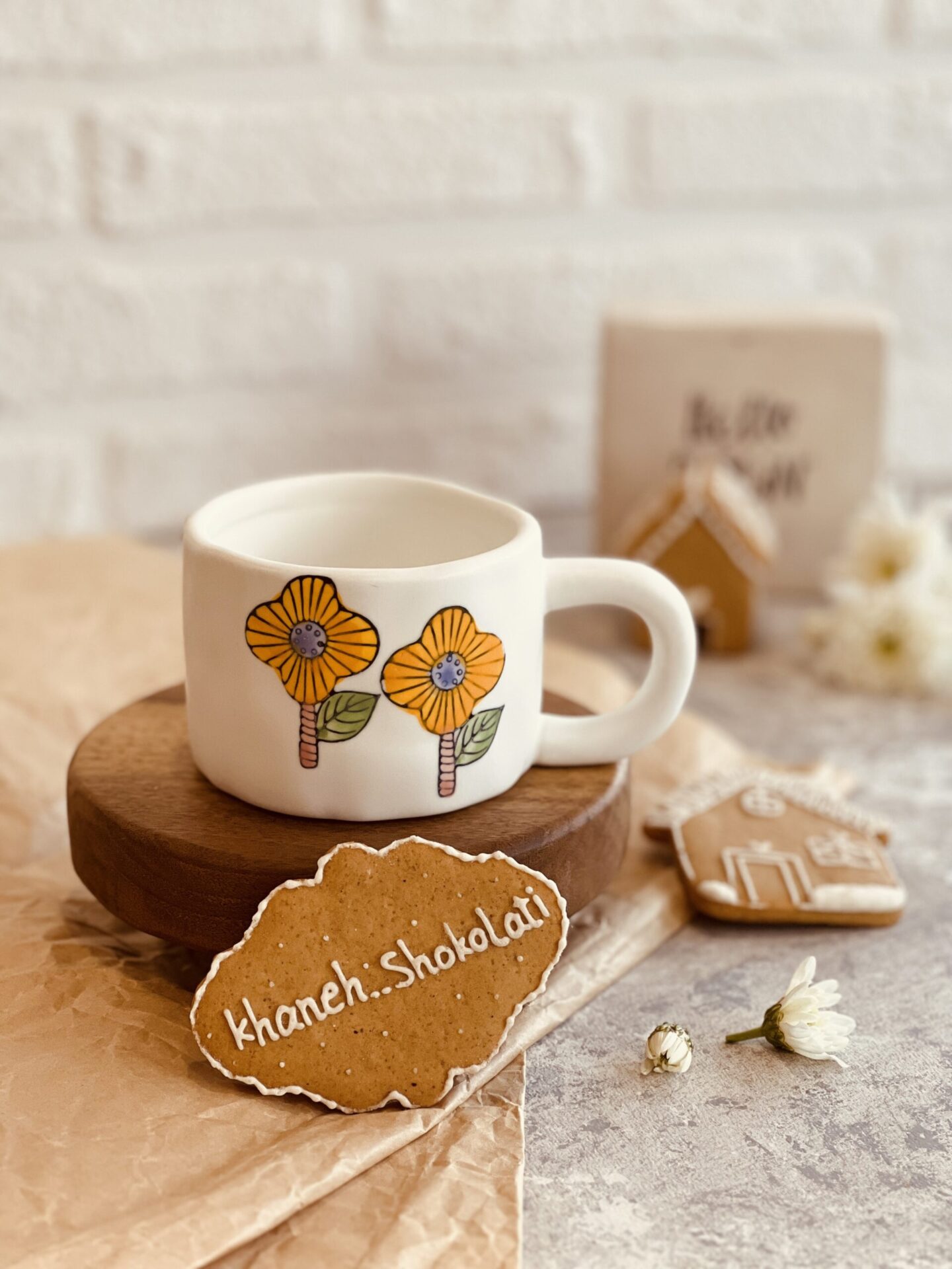 خرید ماگ طرح گل