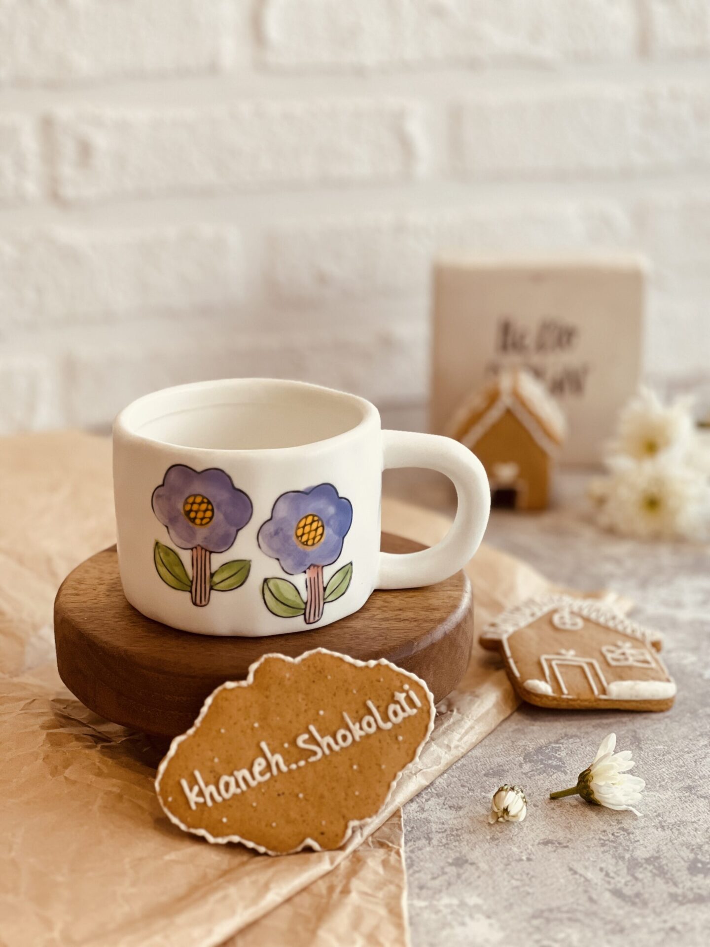 خرید ماگ طرح گل
