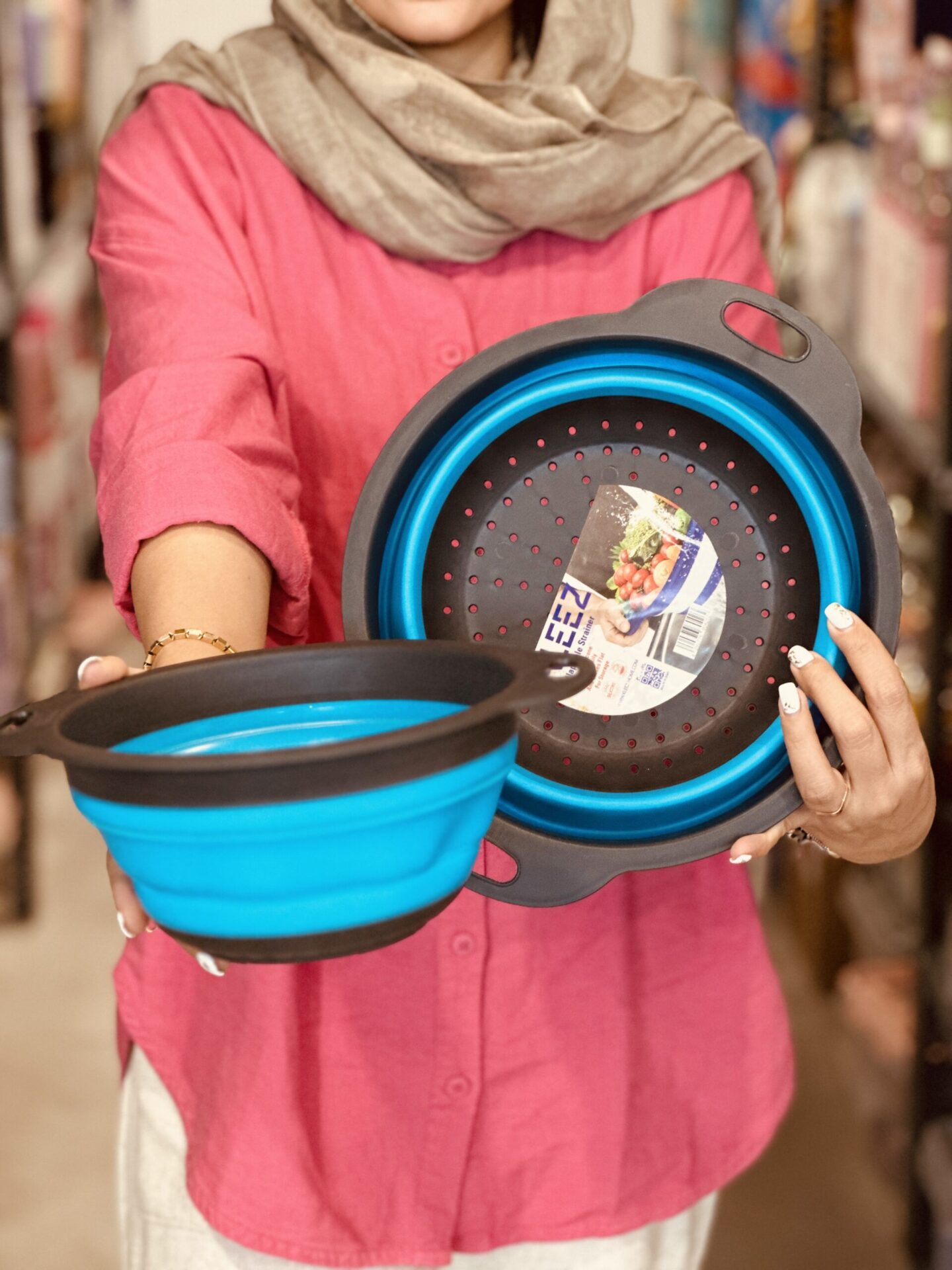 خرید آبکش تاشو