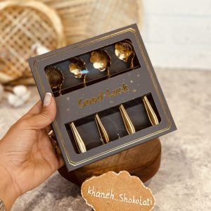 خرید قاشق طلایی