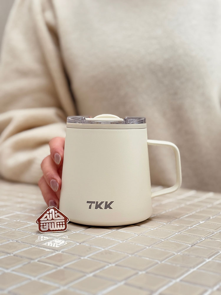 خرید کمپ ماگ استیل برند لوکس TKK