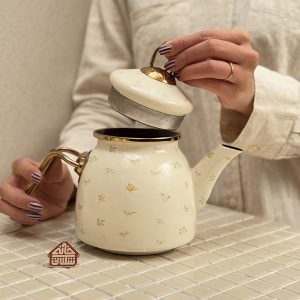 خرید کتری قوری لعابی برند ترک