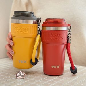 خرید تراول ماگ دوحالته باکس دار 630 میل برند لوکس چین TKK