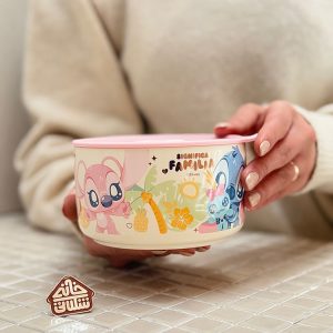 خرید ظروف درب دار سه تیکه دیزنی استیچ