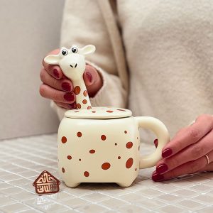 خرید ماگ فانتزی زرافه