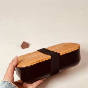 خرید ظرف غذا درب بامبو