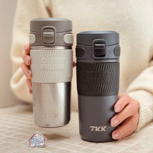تراول ماگ صافی دار درب قفلی 450 میل برند لوکس چین TKK کد003570 - تصویر 5