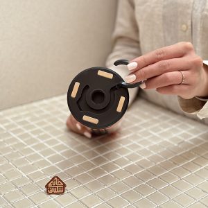 خرید چراغ شارژی کمپینگ پایه دار 9000mAh تاشو تلسکوپی برند PORODO