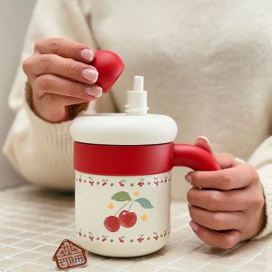 خرید لیوان اسموتی استیل دوجداره