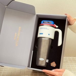 خرید تراول ماگ دوحالته دسته دار برند لوکس چین sidagar