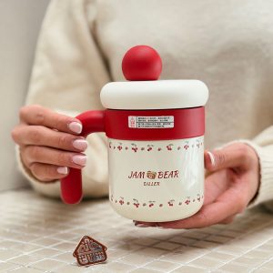 خرید لیوان اسموتی استیل دوجداره
