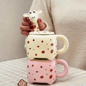 خرید ماگ فانتزی زرافه