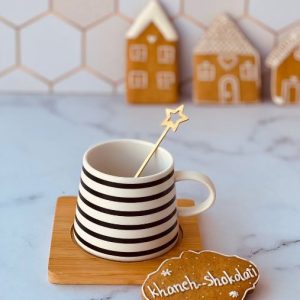 خرید ماگ سیاه سفید