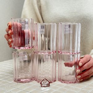 خرید ماگ شیشه ای رنگی ترک