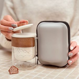 خرید ماگ دمنوش کیف دار