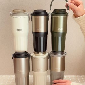 خرید تراول ماگ دوحالته دسته دار برند لوکس چین TKK