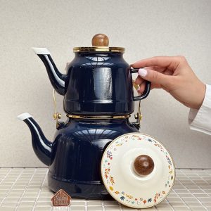 خرید کتری قوری لعابی