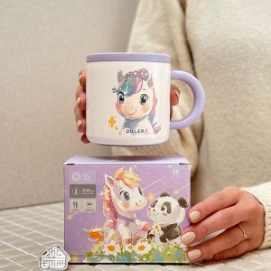 خرید ماگ دوجداره استیل فانتزی