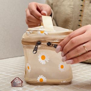 خرید کیف ارایش بابونه
