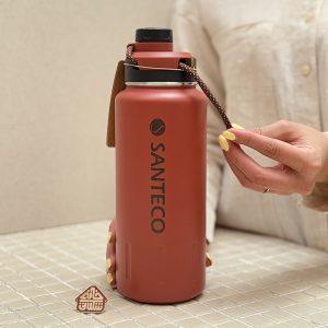 خرید بطری درب پیچی 950 میل مدل KTWO برند فرانسوی SANTECO