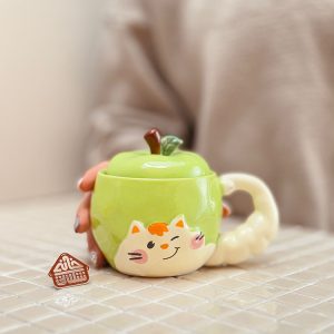 خرید ماگ فانتزی طرح گربه