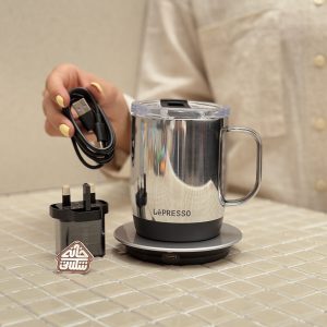 خرید ماگ هوشمند استیل هیتر دار برند LEPRESSO
