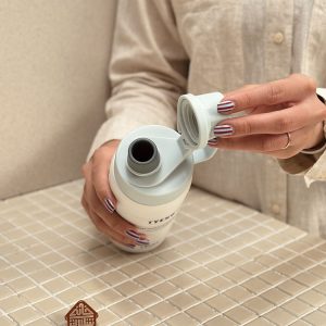 خرید تراول ماگ رنگی درب پیچی 750 میل 01009_01