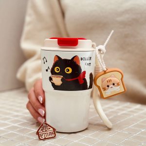 خرید تراول ماگ طرح گربه