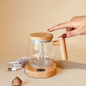 خرید ماگ پیرکس هیتردار و همزن دار