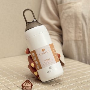 خرید بطری دوجداره 350 میل برند SANTECO مدل YOGA