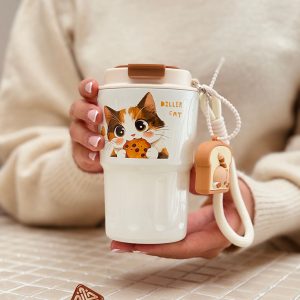 خرید تراول ماگ طرح گربه