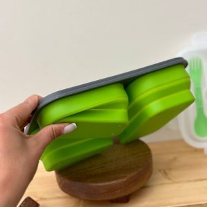 خرید ظرف غذا سیلیکونی تاشو