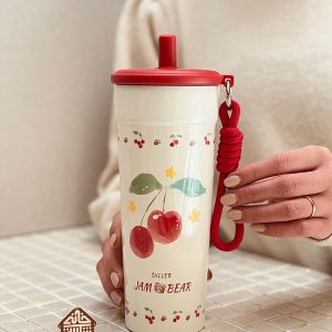 خرید لیوان اسموتی نی دار دیلر