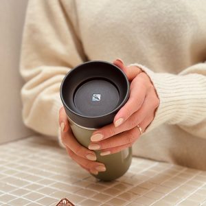 تراول ماگ اورجینال نسپرسو NESPRESSO آبی دودی مدل NOMAD