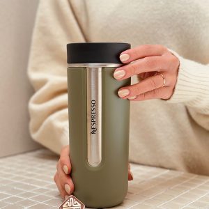 تراول ماگ اورجینال نسپرسو NESPRESSO آبی دودی مدل NOMAD