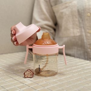 خرید لیوان 360 درجه سوپاپدار 210 میل برند HEORSHE
