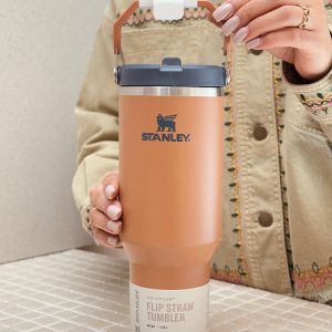 خرید تراول ماگ نی دار استنلی 1180 میل اورجینال مدل FLIP STRAW TUMBLER