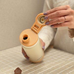 خرید تراول ماگ درب پیچی 600 میل دو رنگ تایسو 01056_01