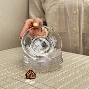 خرید نعلبکی شیشه ای