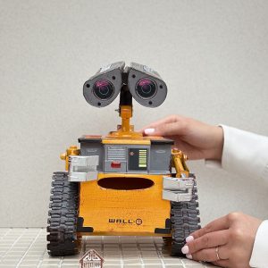 خرید جای دستمال کاغذی طرح وال ایی WALL_E فلزی