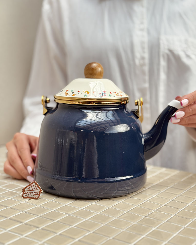 خرید کتری قوری لعابی