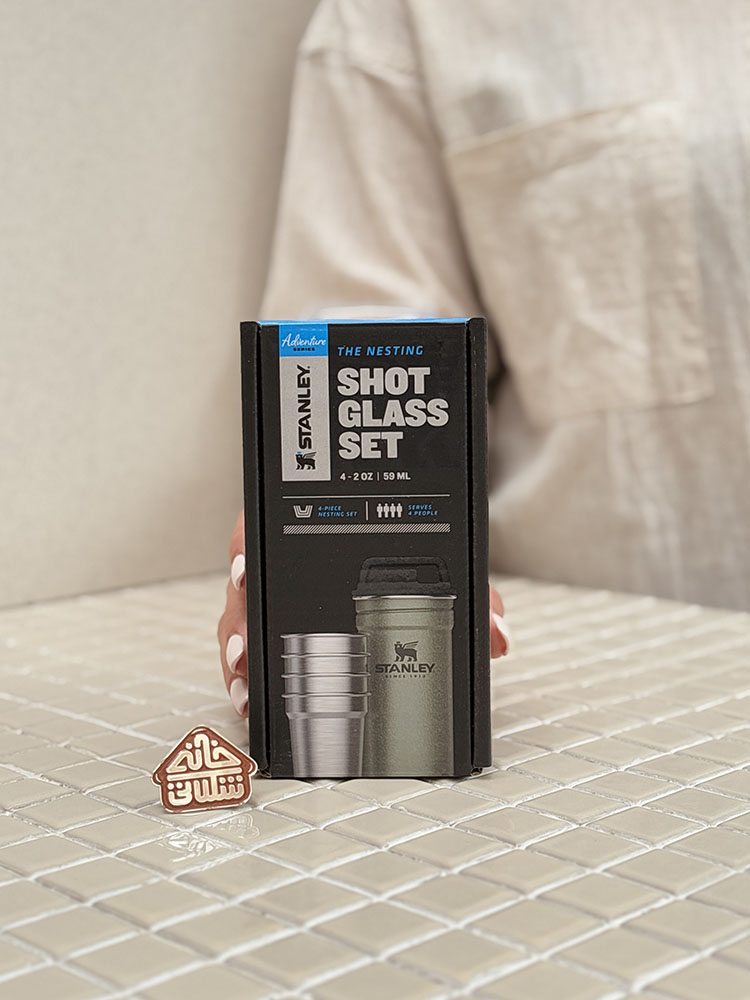 خرید شات استنلی (4عددی) مدلTHE NESTING SHOT GLASS SET