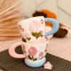 خرید ماگ طرح گل