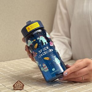 خرید قمقمه تریتان 500 میل فانتزی مدل COMO KIDS برند فرانسوی SANTECO