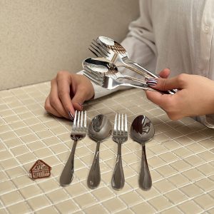 خرید ست ظروف استیل و قمقمه کتابی کیف دار