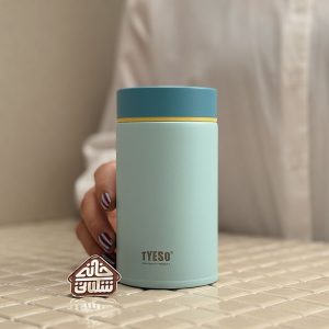خرید مینی فلاسک درب پیچی 300 میل رنگی برند TYESO تایسو 01040_01
